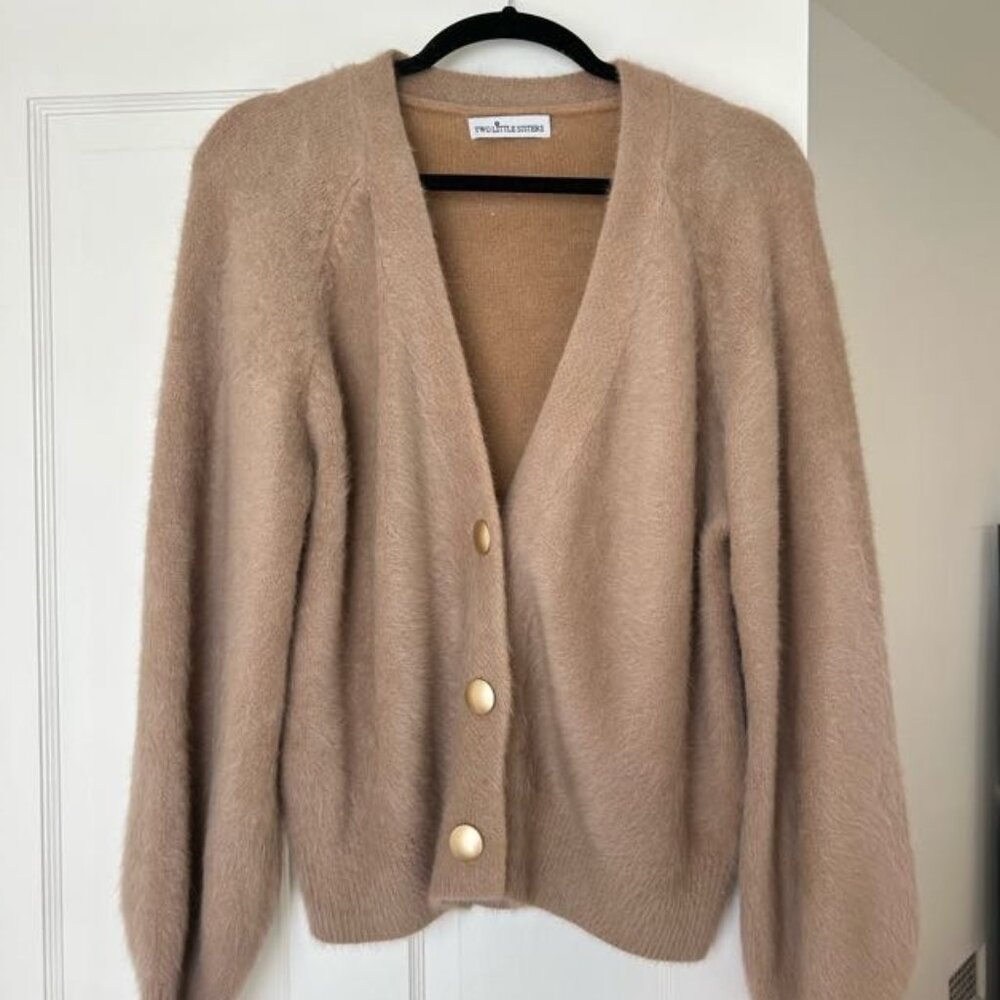 Princess Polly Mohair Fuzzy Cardigan